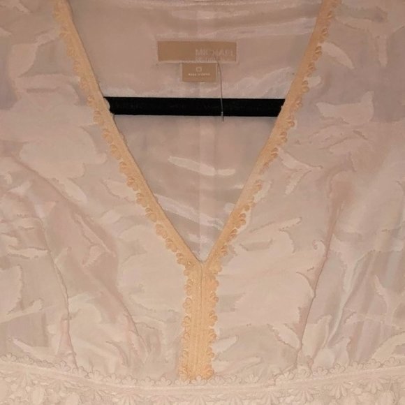 White Embroidered Micheal Kors Dress.NWT - Picture 5 of 6